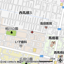 千葉県松戸市西馬橋相川町103周辺の地図