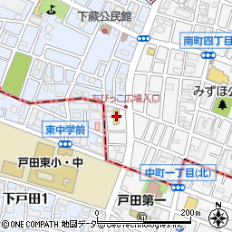 ファミリーマート蕨南町四丁目店周辺の地図