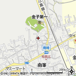 埼玉県入間市南峯61周辺の地図