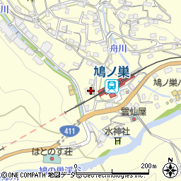 棚沢コミュニティセンター周辺の地図