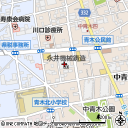 永井機械鋳造株式会社周辺の地図