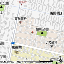 千葉県松戸市西馬橋相川町174-4周辺の地図