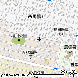 千葉県松戸市西馬橋相川町105周辺の地図