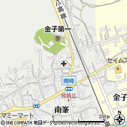 埼玉県入間市南峯65周辺の地図