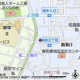 埼玉県三郷市新和3丁目296-1周辺の地図