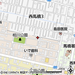 千葉県松戸市西馬橋相川町106周辺の地図