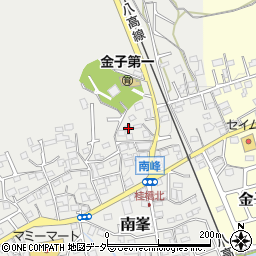 埼玉県入間市南峯64周辺の地図