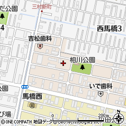 千葉県松戸市西馬橋相川町174-2周辺の地図
