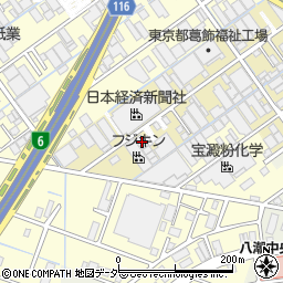 埼玉県八潮市二丁目1013周辺の地図