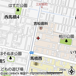 千葉県松戸市西馬橋相川町181周辺の地図