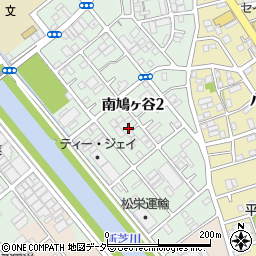 埼玉県川口市南鳩ヶ谷2丁目周辺の地図