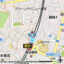 埼玉県草加市谷塚町720周辺の地図