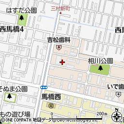 千葉県松戸市西馬橋相川町179周辺の地図