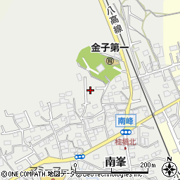 埼玉県入間市南峯54周辺の地図