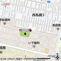 千葉県松戸市西馬橋相川町113周辺の地図