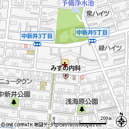 西友所沢ニュータウン店周辺の地図