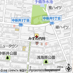 西友所沢ニュータウン店周辺の地図