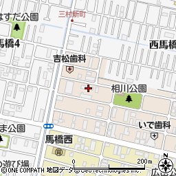 千葉県松戸市西馬橋相川町177周辺の地図