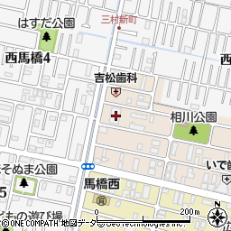 千葉県松戸市西馬橋相川町180周辺の地図