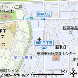 埼玉県三郷市新和3丁目275周辺の地図