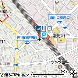 ほぐし屋一寸法師　西川口店周辺の地図