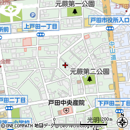 埼玉県戸田市上戸田2丁目16-10周辺の地図