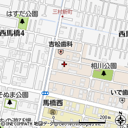 千葉県松戸市西馬橋相川町184周辺の地図