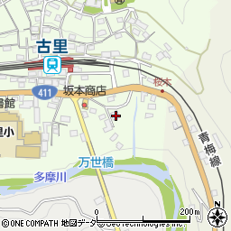 東京都西多摩郡奥多摩町小丹波16周辺の地図