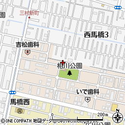 千葉県松戸市西馬橋相川町115周辺の地図