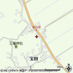 千葉県成田市宝田1332-2周辺の地図