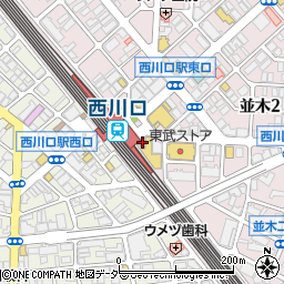 マクドナルド西川口店周辺の地図