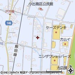 長野県伊那市西春近2664周辺の地図