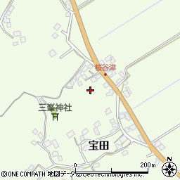 千葉県成田市宝田1332周辺の地図