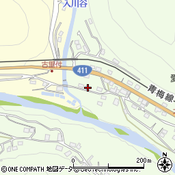 東京都西多摩郡奥多摩町小丹波207周辺の地図