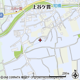 埼玉県入間市上谷ケ貫周辺の地図