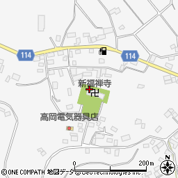 千葉県香取市神生周辺の地図