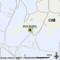 阿夫利神社周辺の地図
