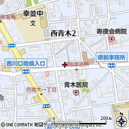 リパーク川口西青木２丁目駐車場周辺の地図