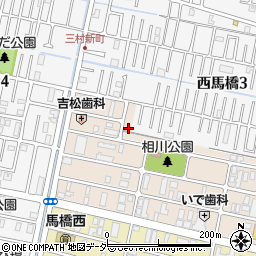 千葉県松戸市西馬橋相川町189周辺の地図