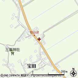 千葉県成田市宝田250-3周辺の地図
