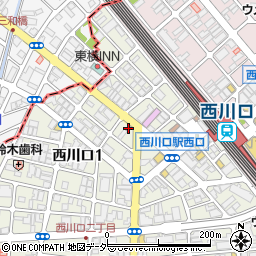 カレーハウスＣｏＣｏ壱番屋ＪＲ西川口駅西口店周辺の地図