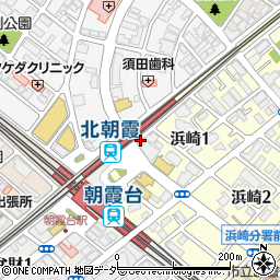ビッグエコー BIG ECHO 朝霞台駅前店周辺の地図