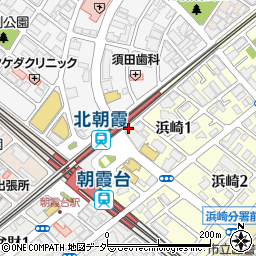 牛たん焼き仙台辺見 朝霞台店周辺の地図