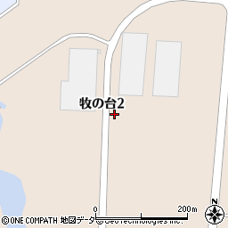 千葉県印西市牧の台周辺の地図