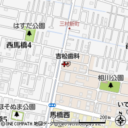 千葉県松戸市西馬橋相川町207-3周辺の地図