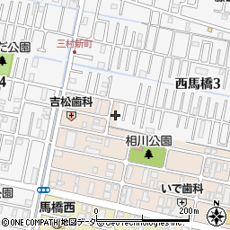 千葉県松戸市西馬橋相川町191周辺の地図