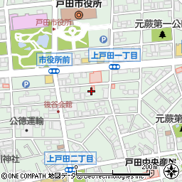 戸田整形外科周辺の地図