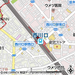 株式会社魚力　西川口店周辺の地図