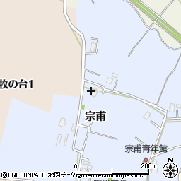 千葉県印西市宗甫75周辺の地図