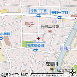山旺加工株式会社周辺の地図
